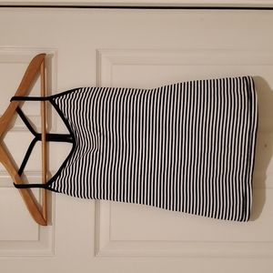 Lucy Size S Striped Workout Tank